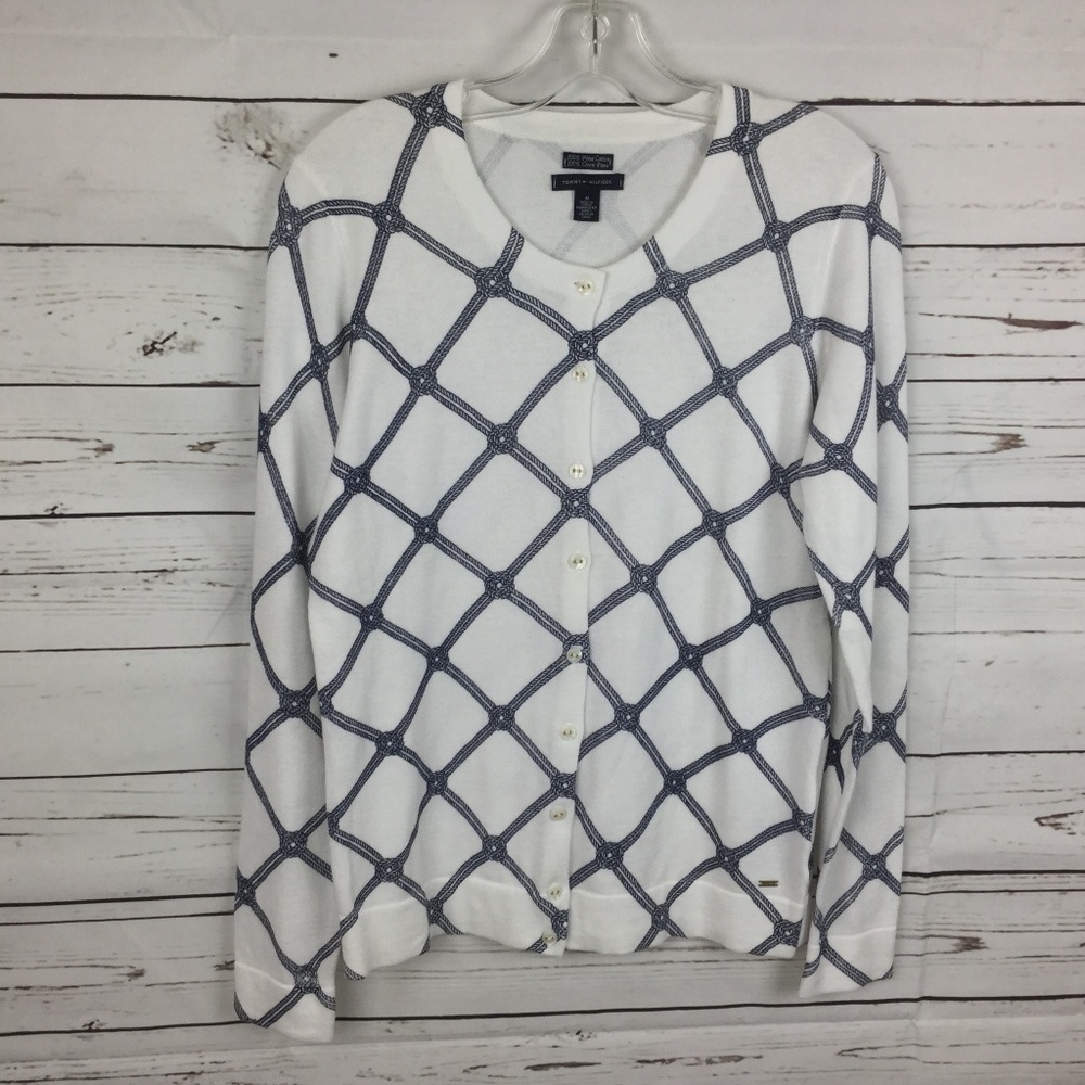 Tommy Hilfiger Women's Nautical Cardigan, Size M